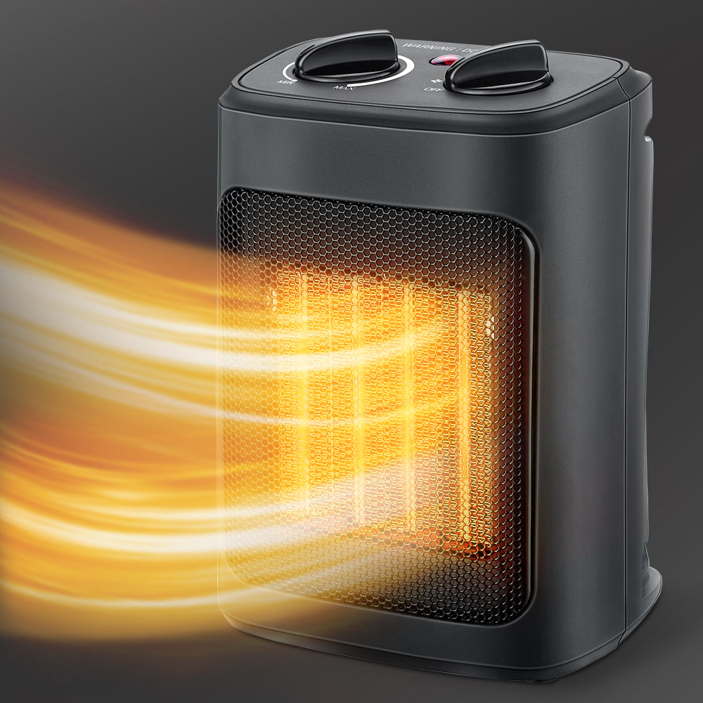 1500W Electric Space Heater Indoor Portable with Thermostat
