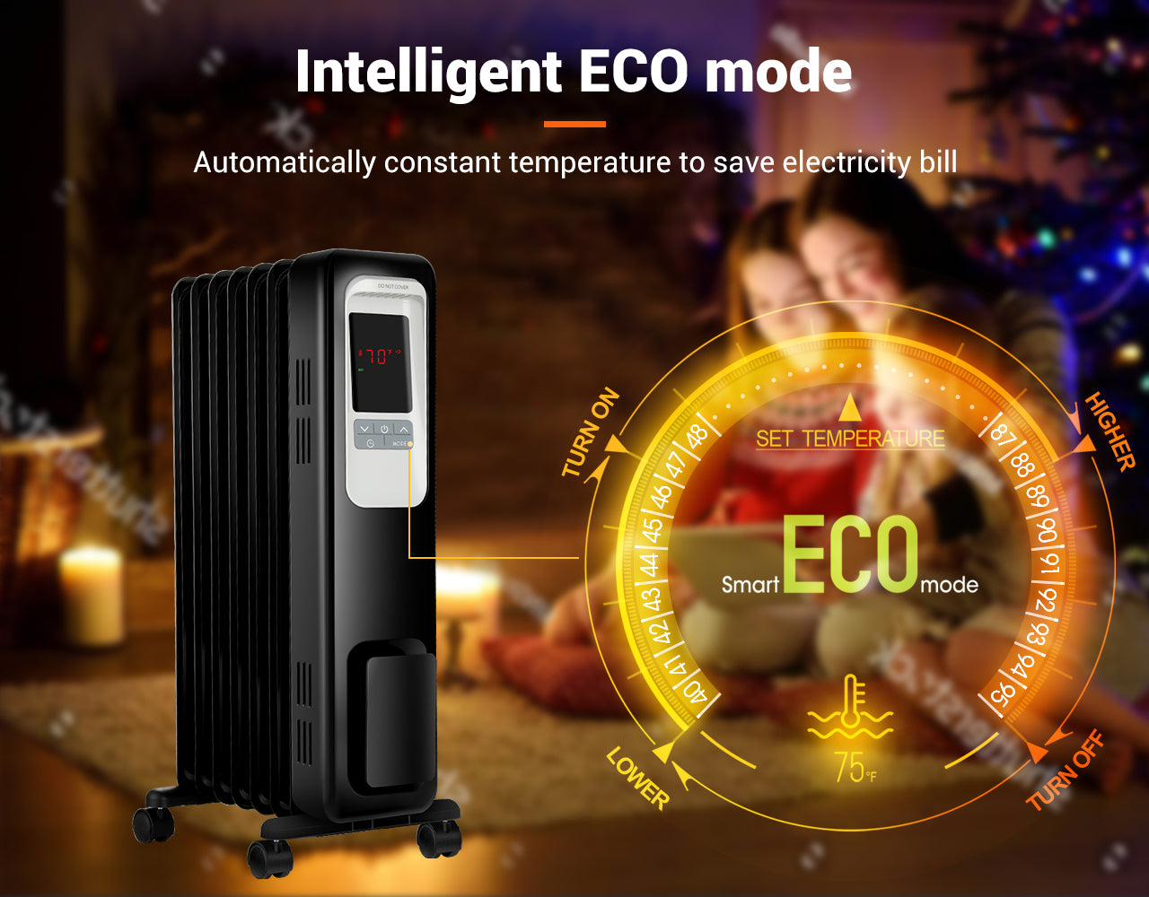 Portable24 Hrs Timer & Remote Full Room IndoorSpace Heater.